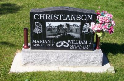 Christianson, William J.  Marian I..