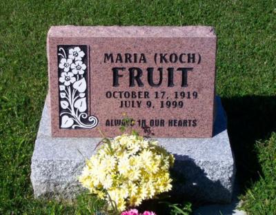 Fruit, Maria