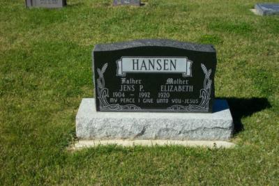 Hansen, Jens P.  Elizabeth