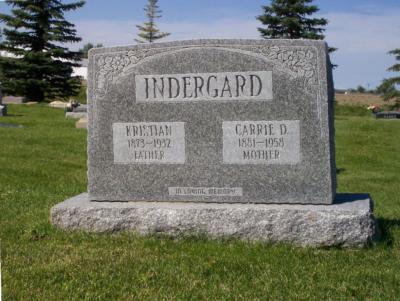 Indergard, Kristian  Carrie D.