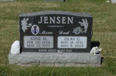 Jensen, Olav G.  Anne M.