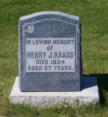 Kraus, Henry J.