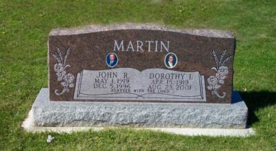 Martin, John  Dorothy