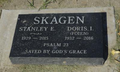 Skagen, Stanley E.  Doris I.