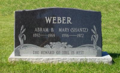 Weber, Abram B.  Mary