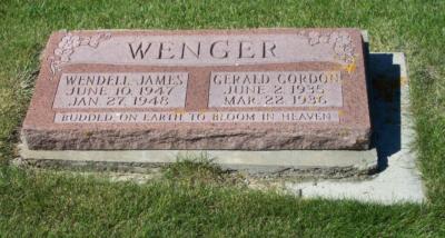 Wenger, Wendell J.  Gerald G.