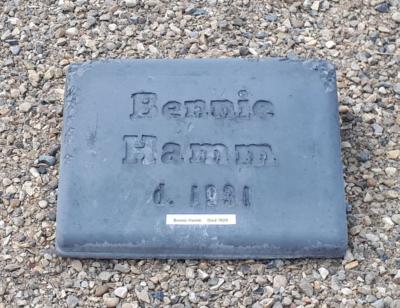 Hamm, Bennie 1927-1929