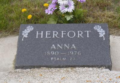 Herfort, Anna 1890-1976