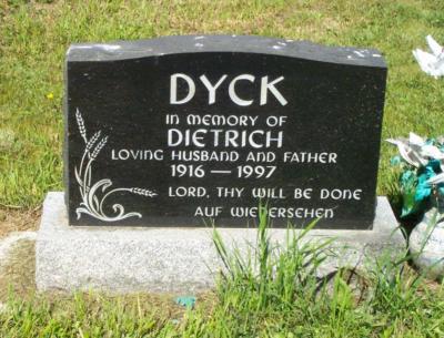 Dyck, Dietrich