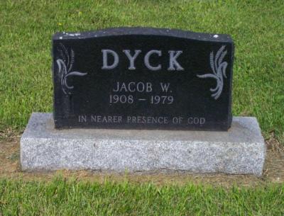 Dyck, Jacob W.