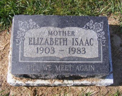 Isaac, Elizabeth