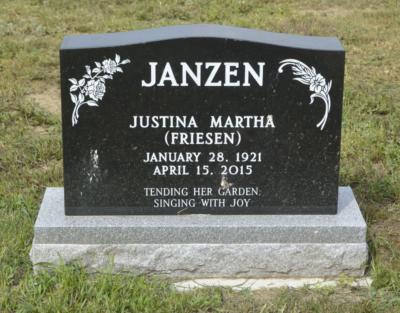 Janzen, Justina M. (1)
