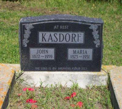 Kasdorf, John  Maria