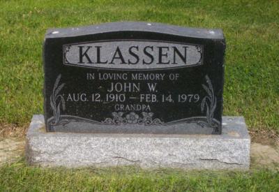 Klassen, John W.