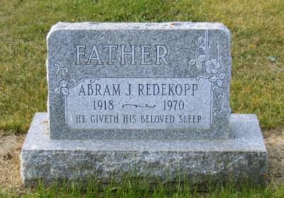 Redekopp, Abram J.