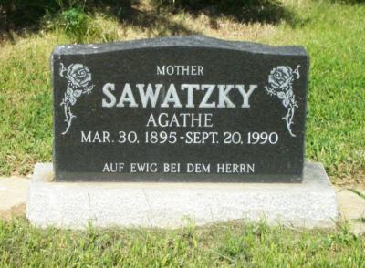 Sawatzky, Aagathe