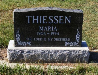 Thiessen, Maria