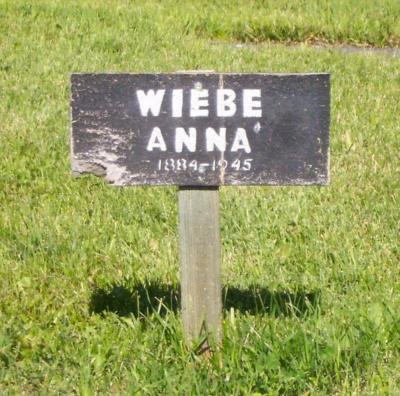 Wiebe, Anna