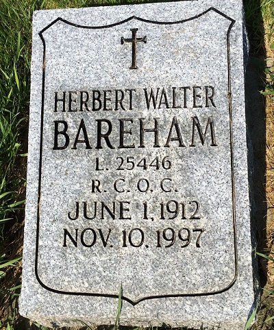 Bareham, Herbert Walter